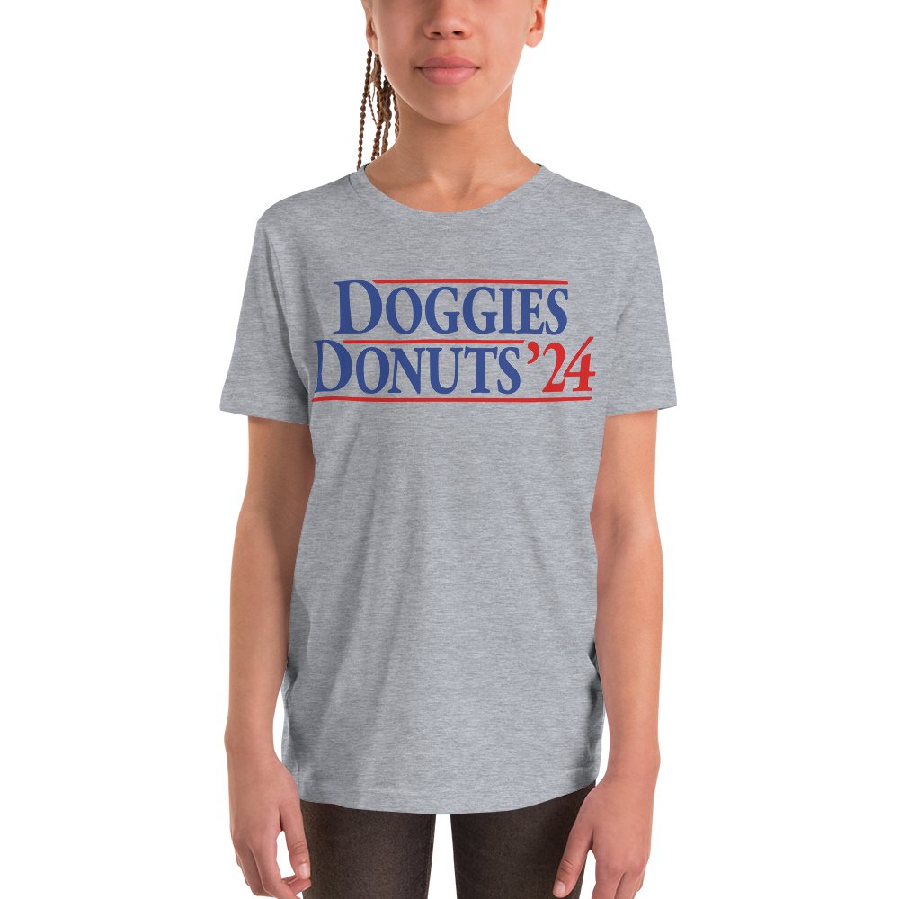 Doggies and Donuts 2024, Youth Short Sleeve Tee