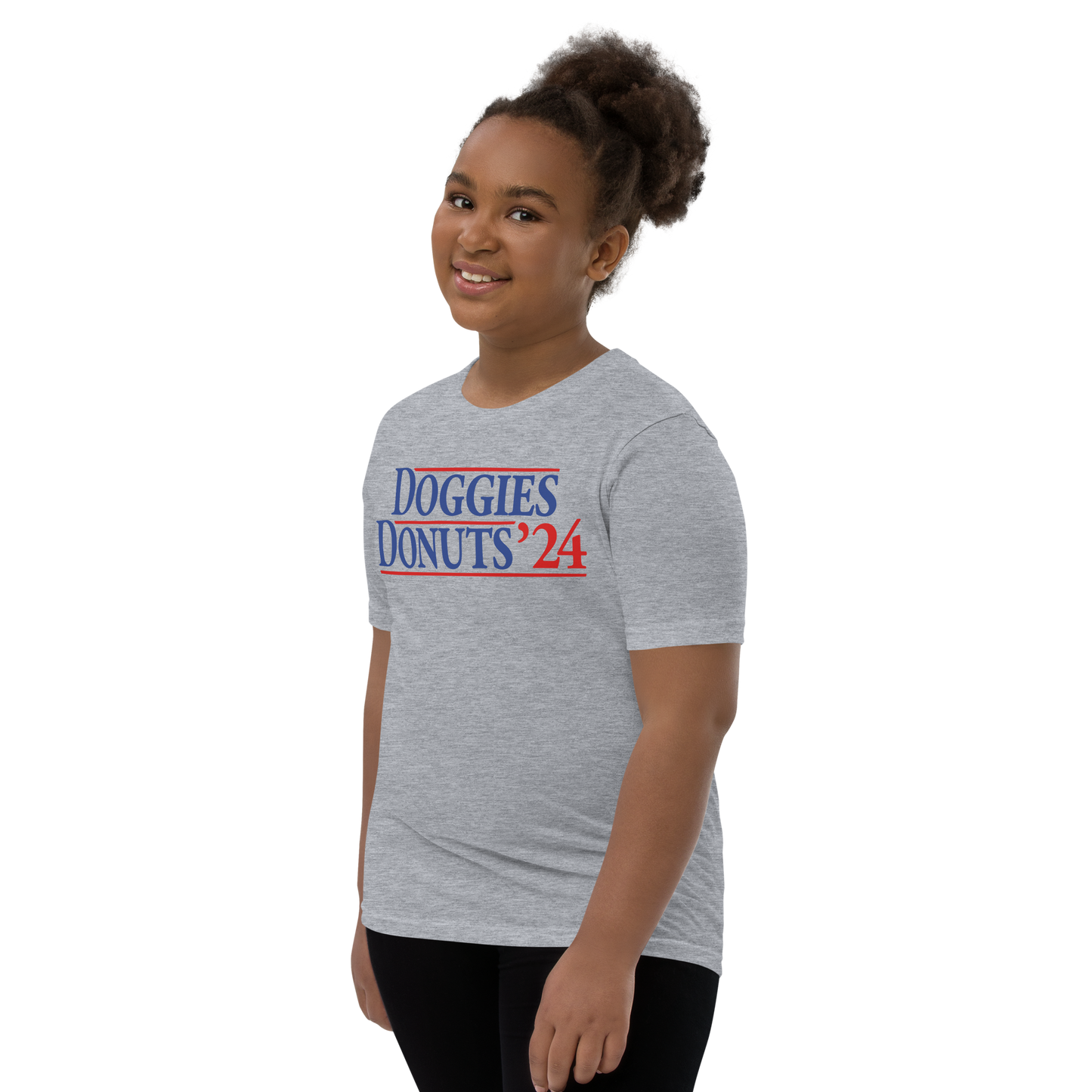 Doggies and Donuts 2024, Youth Short Sleeve Tee