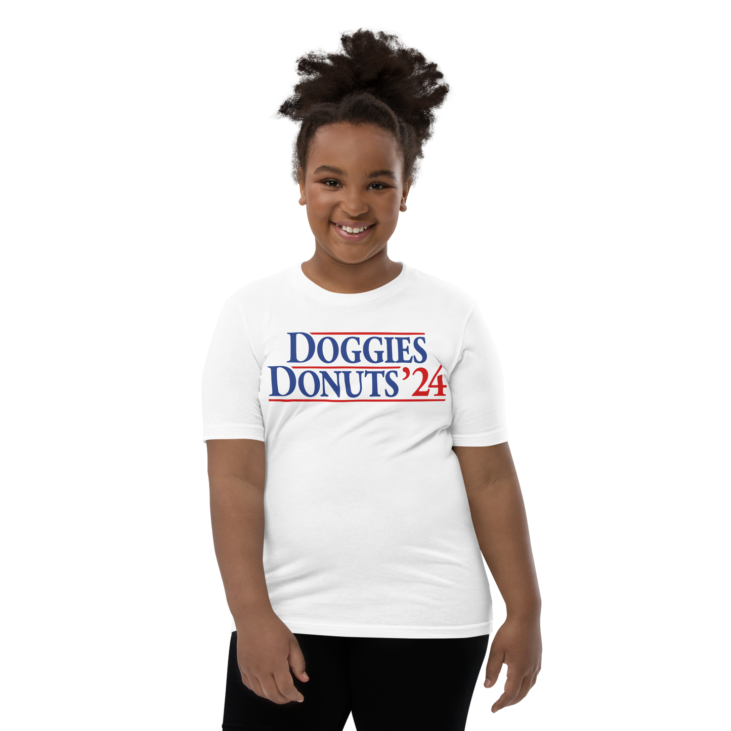 Doggies and Donuts 2024, Youth Short Sleeve Tee