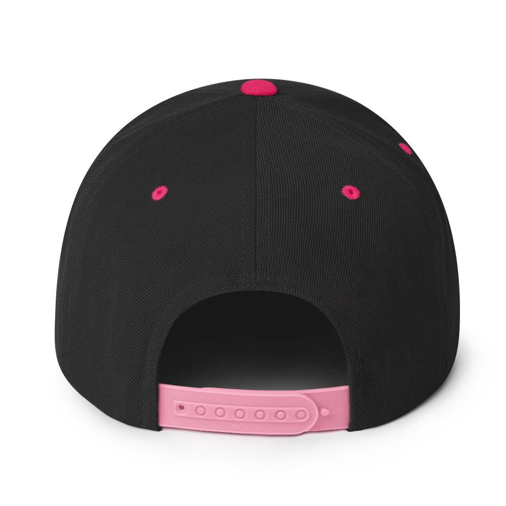 French Bulldogs Retro Snapback, Embroidered Print