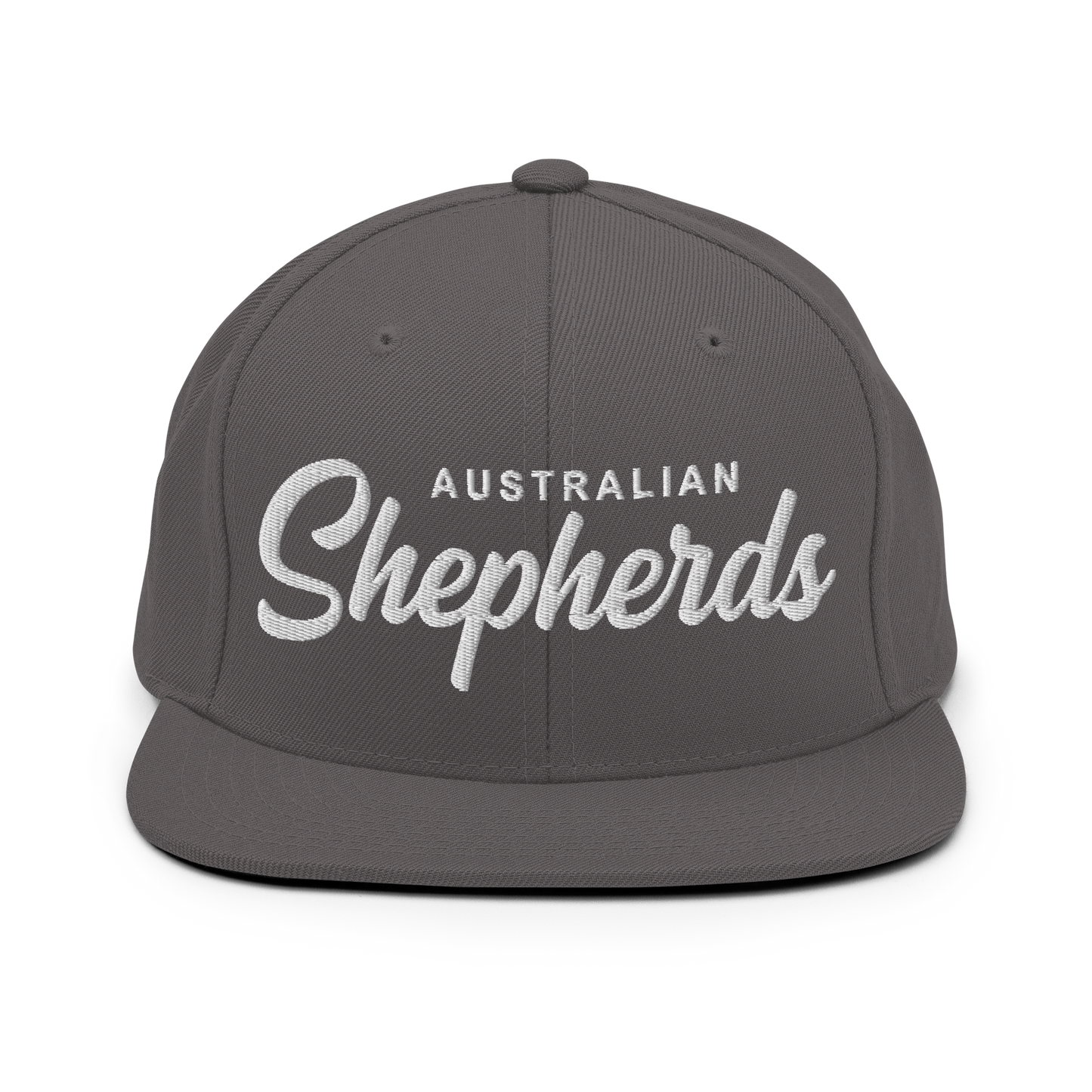 Australian Shepherds Retro Snapback, Embroidered Print