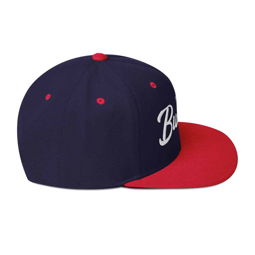 French Bulldogs Retro Snapback, Embroidered Print