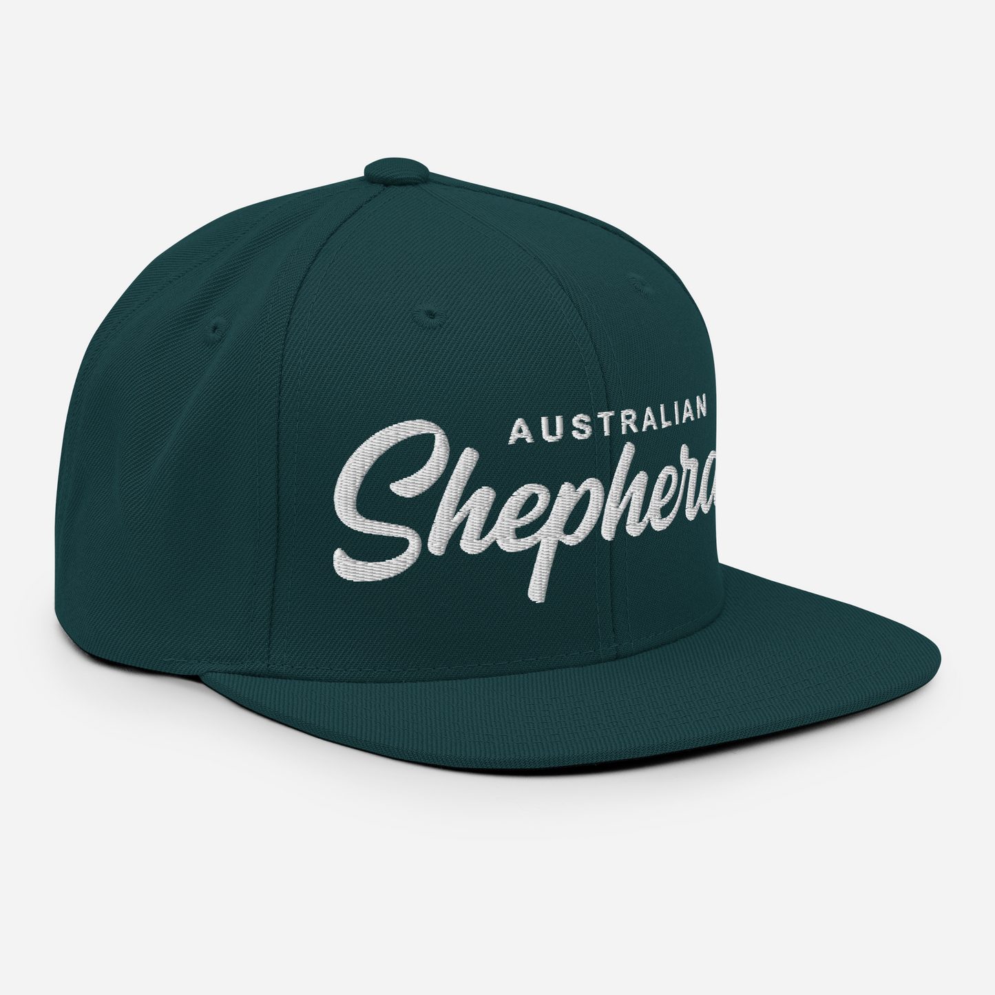 Australian Shepherds Retro Snapback, Embroidered Print